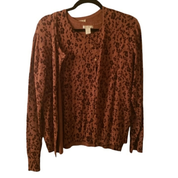 H&M Leopard Print Sweater Set - Picture 2 of 13